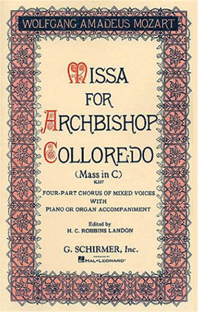 Missa for Archbishop Colloredo (Mass in C, K.337)