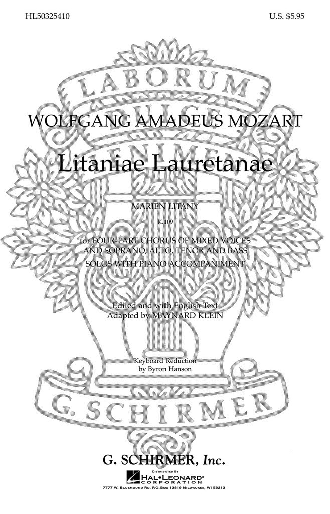 Litaniae Lauretanae K.109