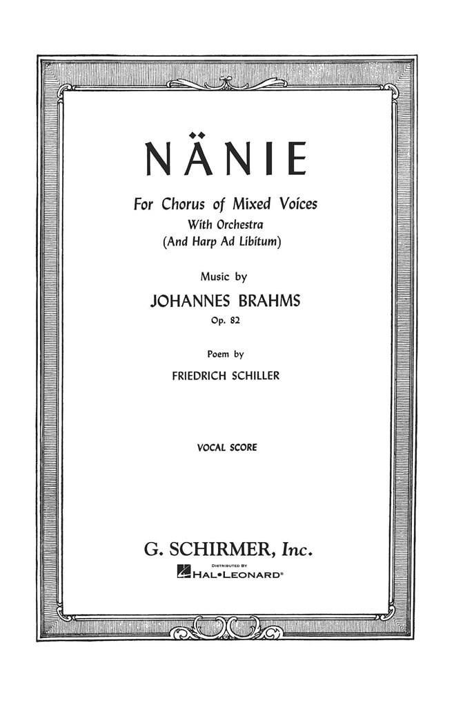 Nänie, Op. 82