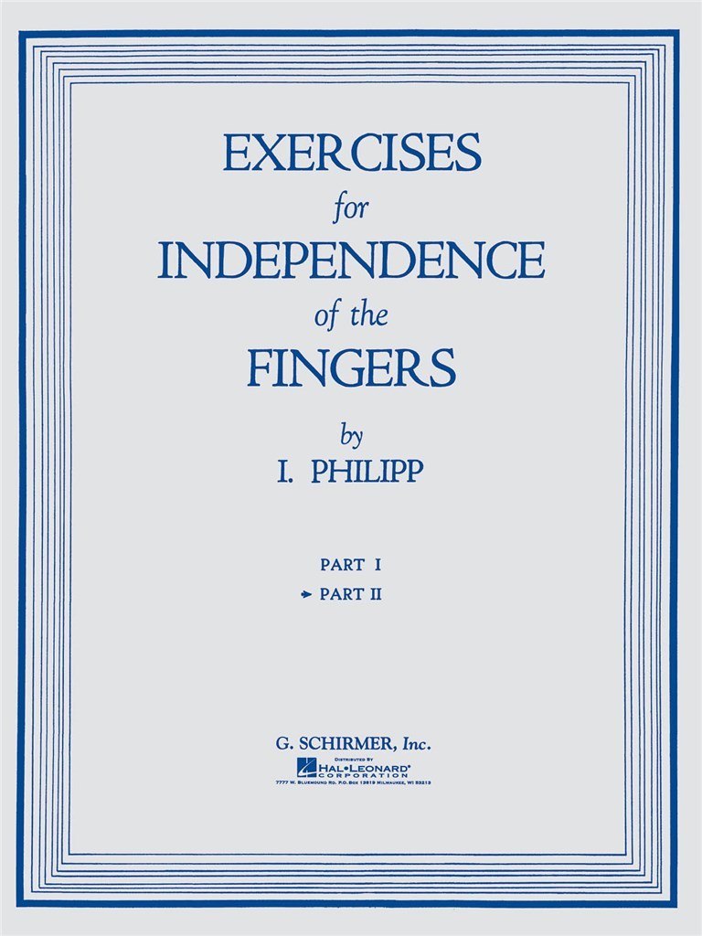 Exercises for Independence of Fingers - Book 2