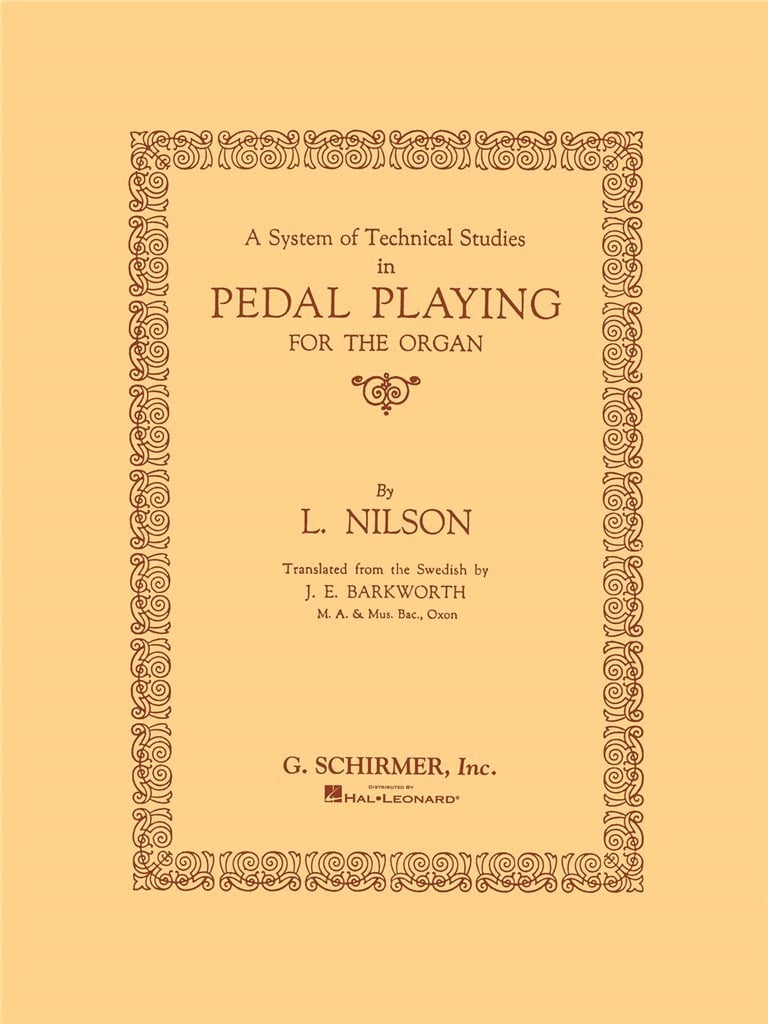 System of Technical Studies in Pedal Playing