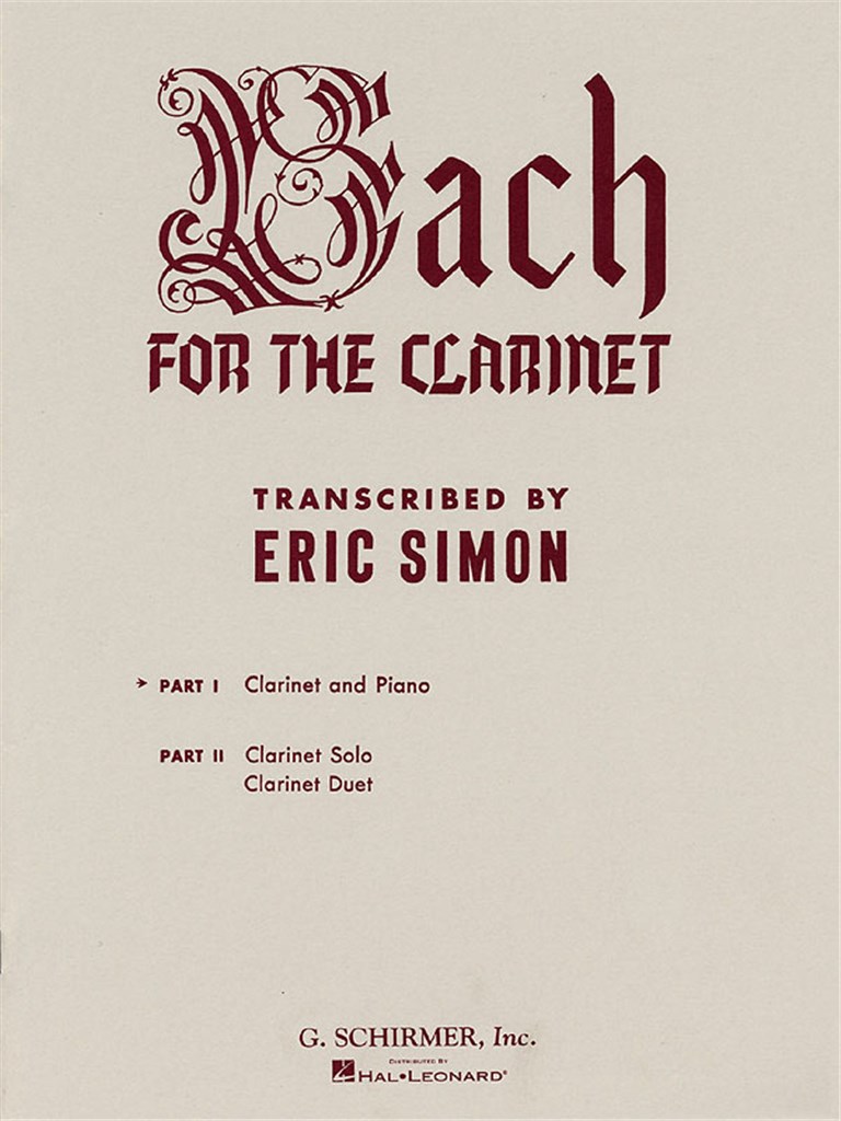 Bach for the Clarinet - Part 1