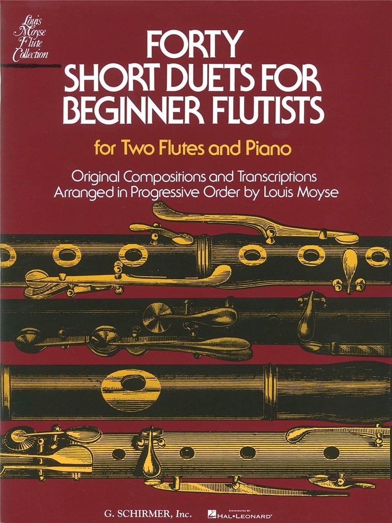 Forty Short Duets for Beginner Flutists