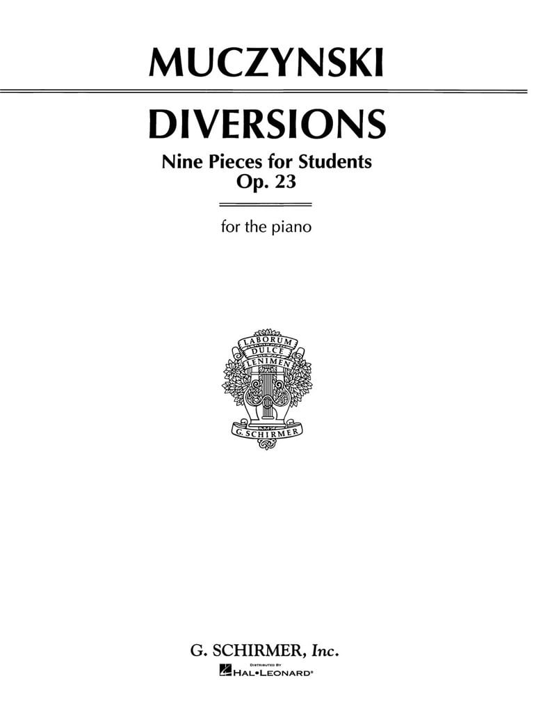 Diversions, Op. 23