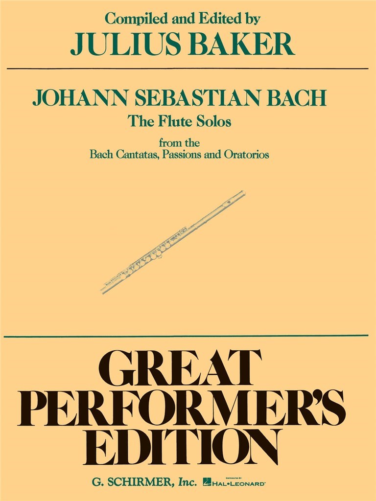 Flute Solos (Bach Cantatas, Passions & Oratorios)