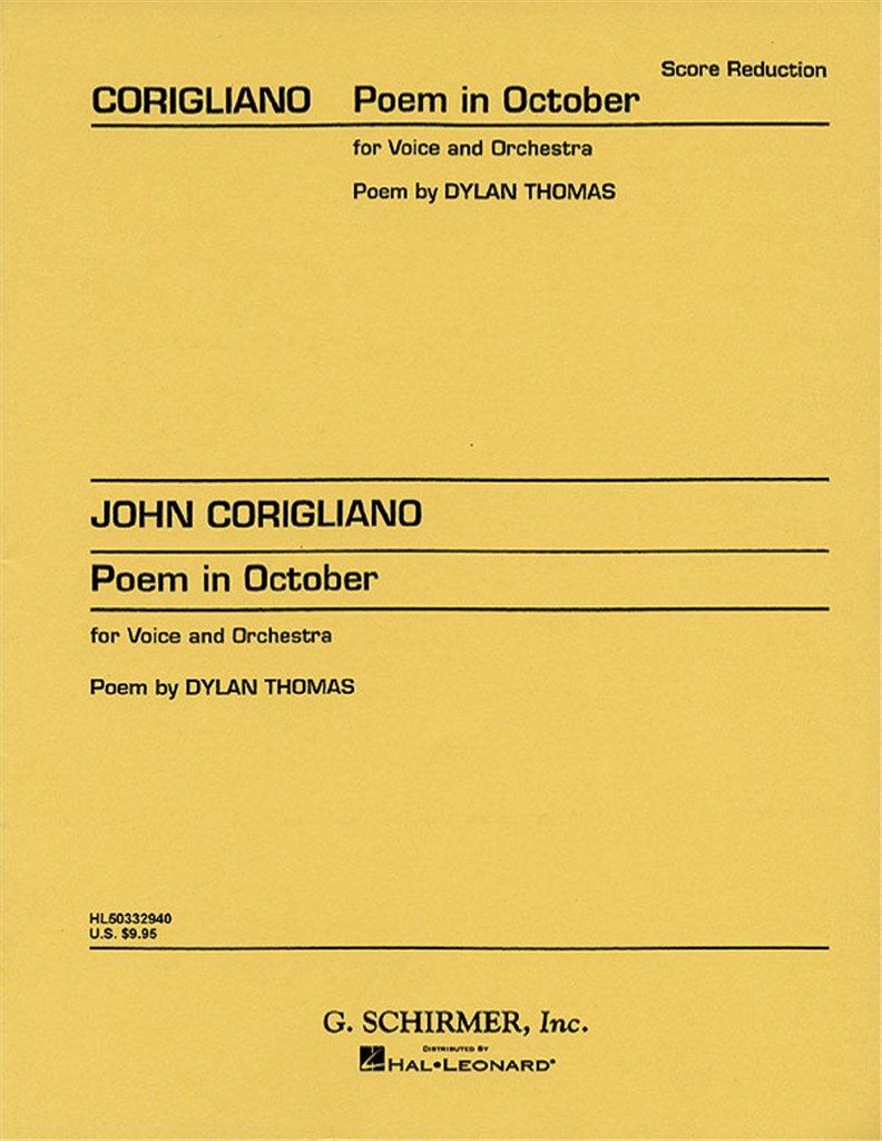 Poem in October