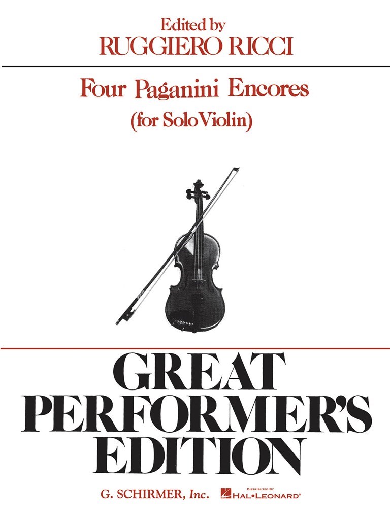 4 Paganini Encores
