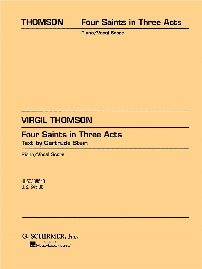 Four Saints in Three Acts