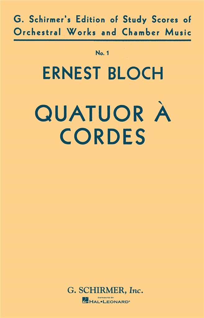 String Quartet N°1 (Quatuor à Cordes)