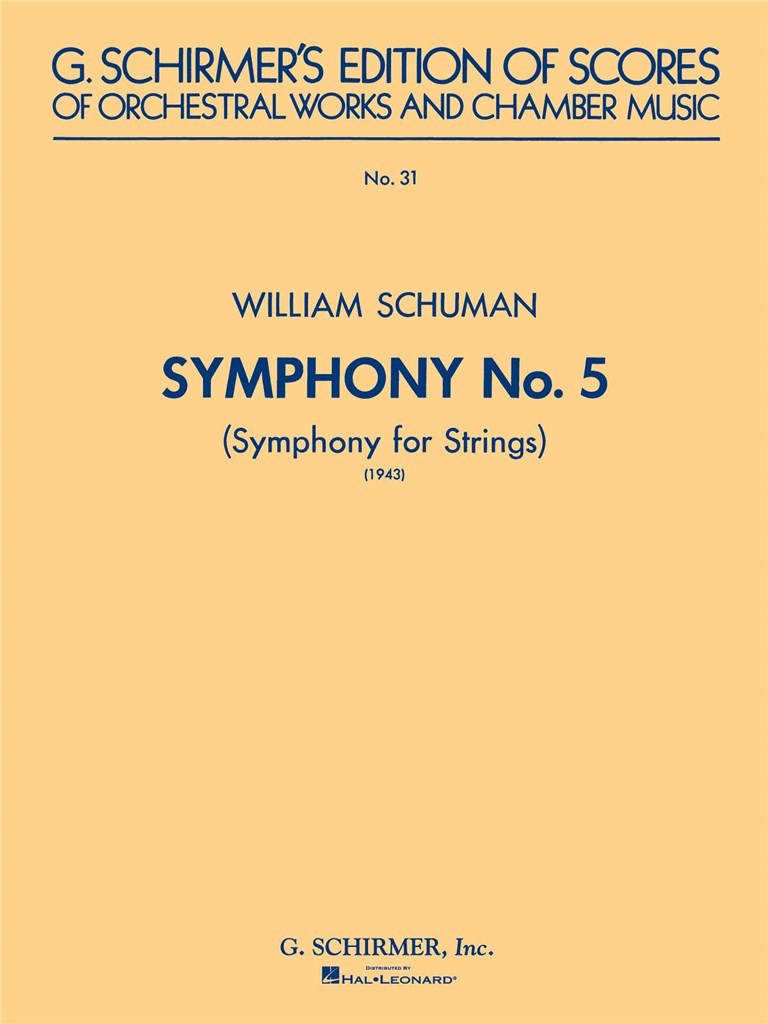 Symphony No. 5 (1943): Symphony for Strings