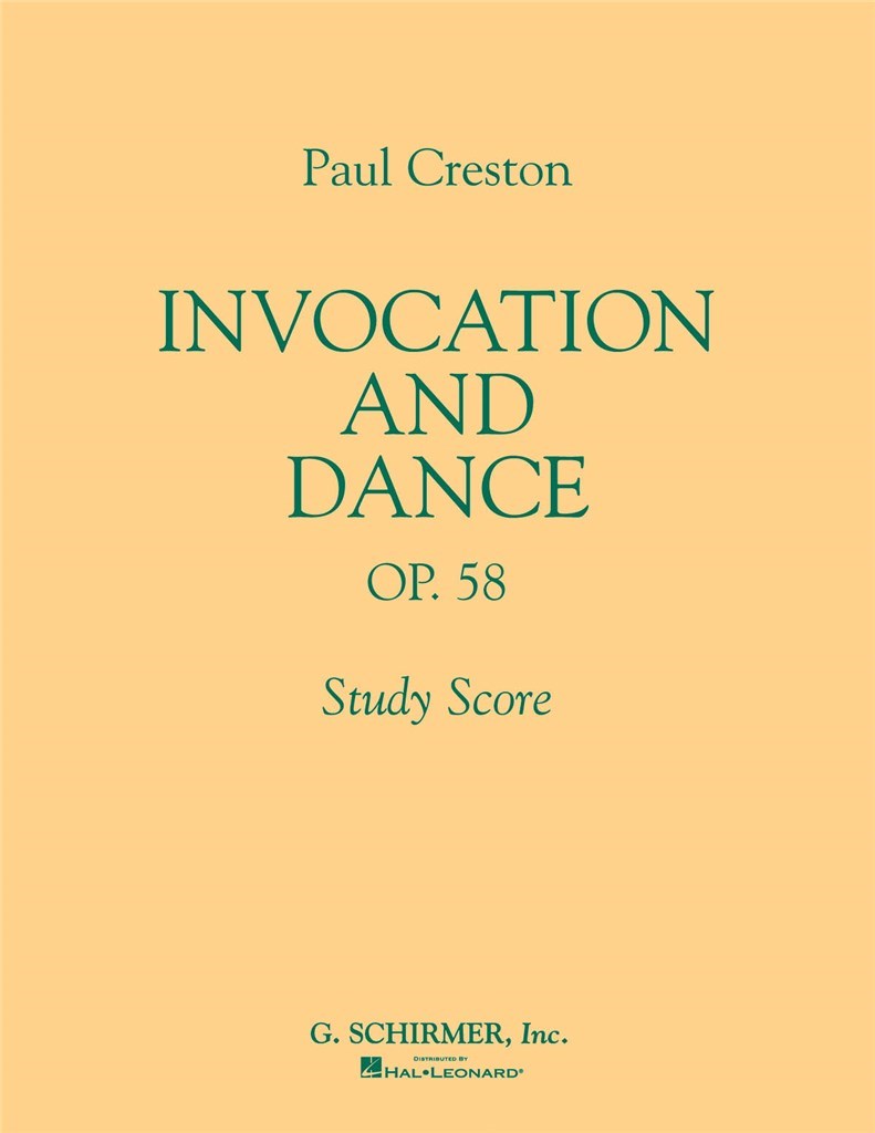 Invocation and Dance, Op. 58