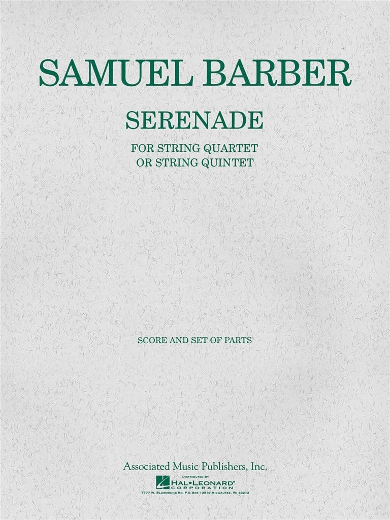 Serenade for Strings, Op. 1