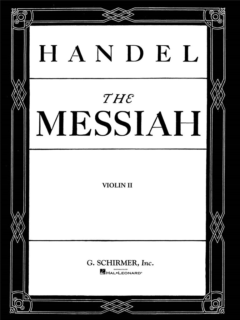 Messiah (Oratorio, 1741) - Violin 2 Part