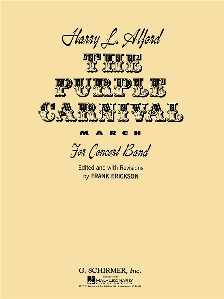 The Purple Carnival March
