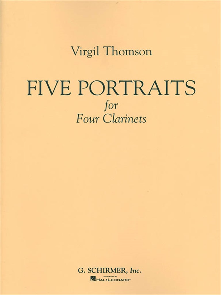 5 Portraits for 4 Clarinets