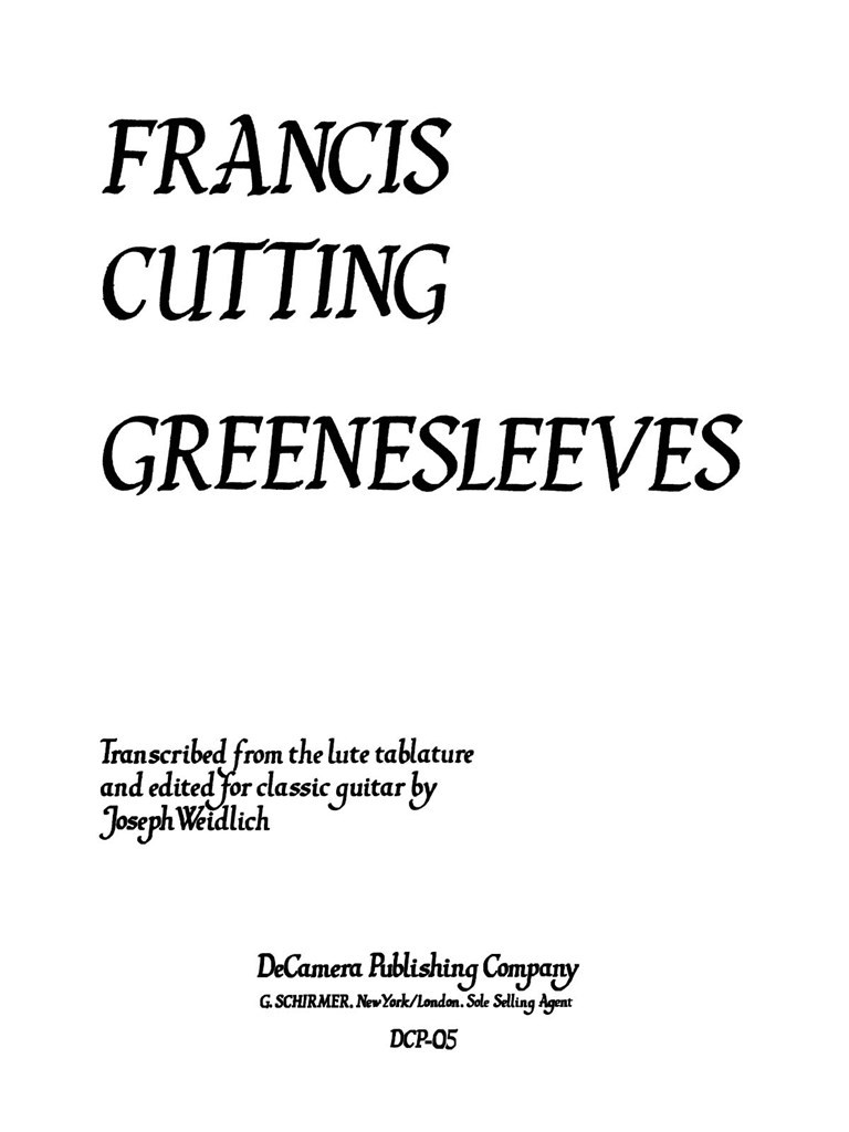 Greensleeves