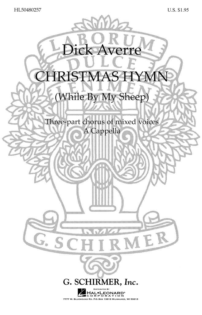 Christmas Hymn (While by my sheep)