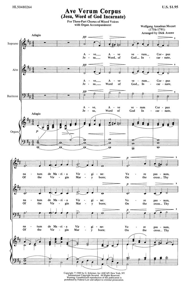 Ave Verum Corpus Jesu, Word Of God Incarnate
