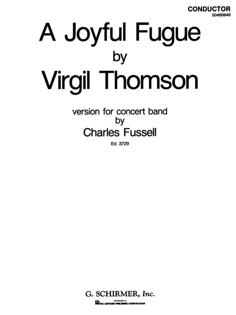 A Joyful Fugue