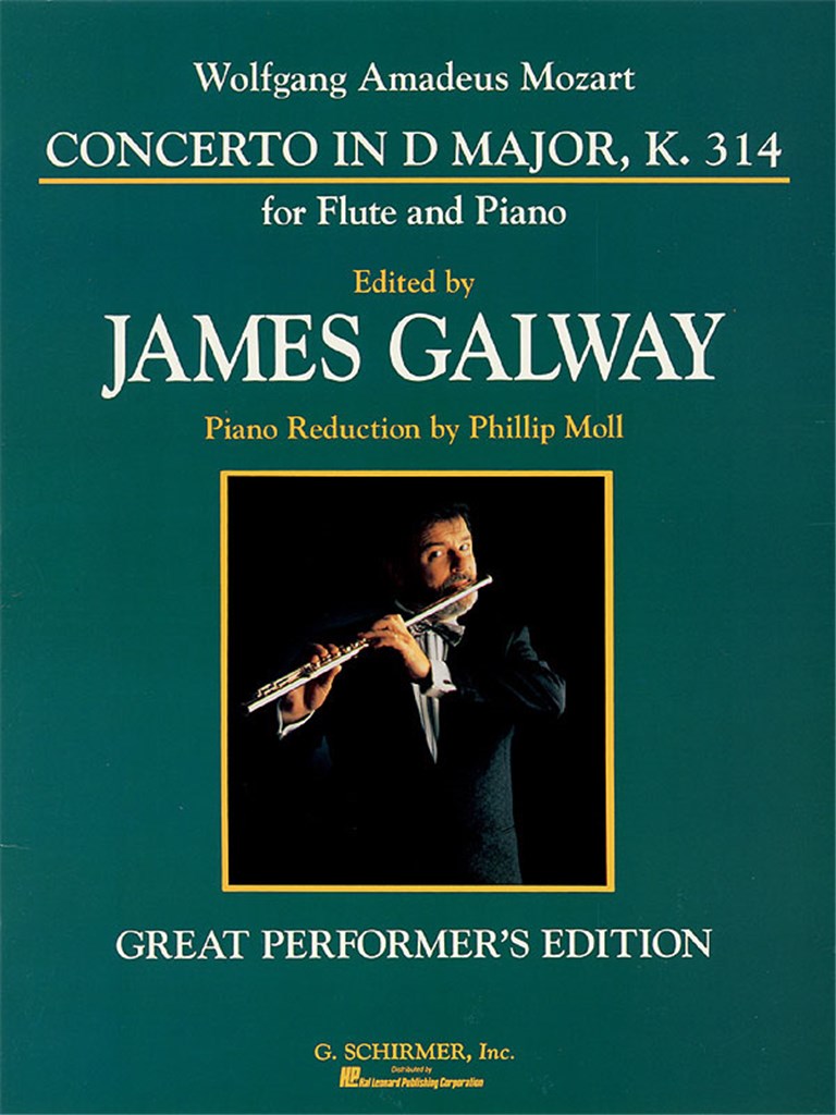 Concerto No. 2 in D Major, K. 314