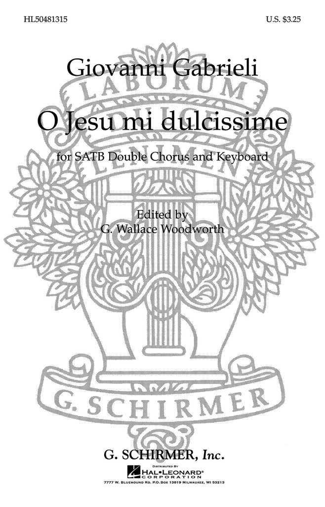 O Jesu Mi Dulcissime 8pt
