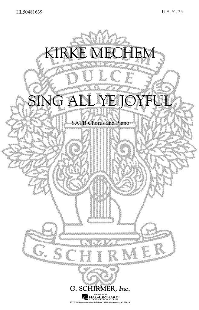 Sing All Ye Joyful