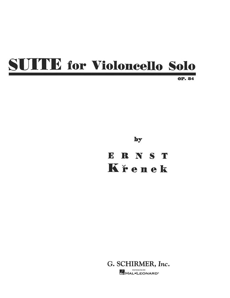 Suite for Violoncello Solo