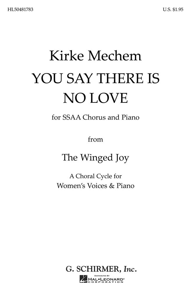 You Say There Is No Love