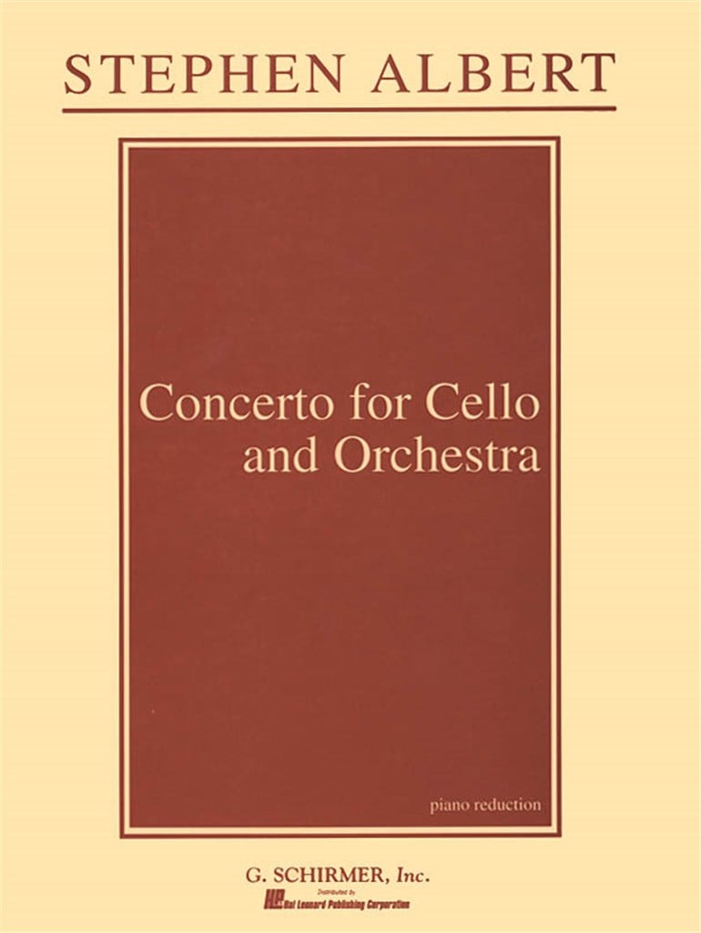 Concerto for Cello and Orchestra