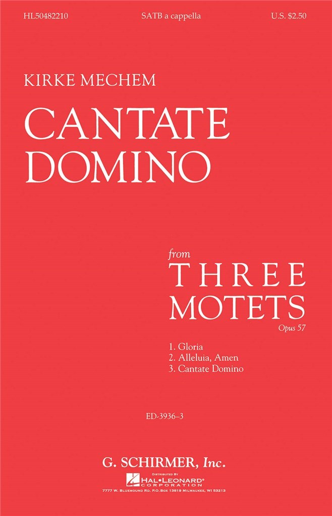 Cantate Domino