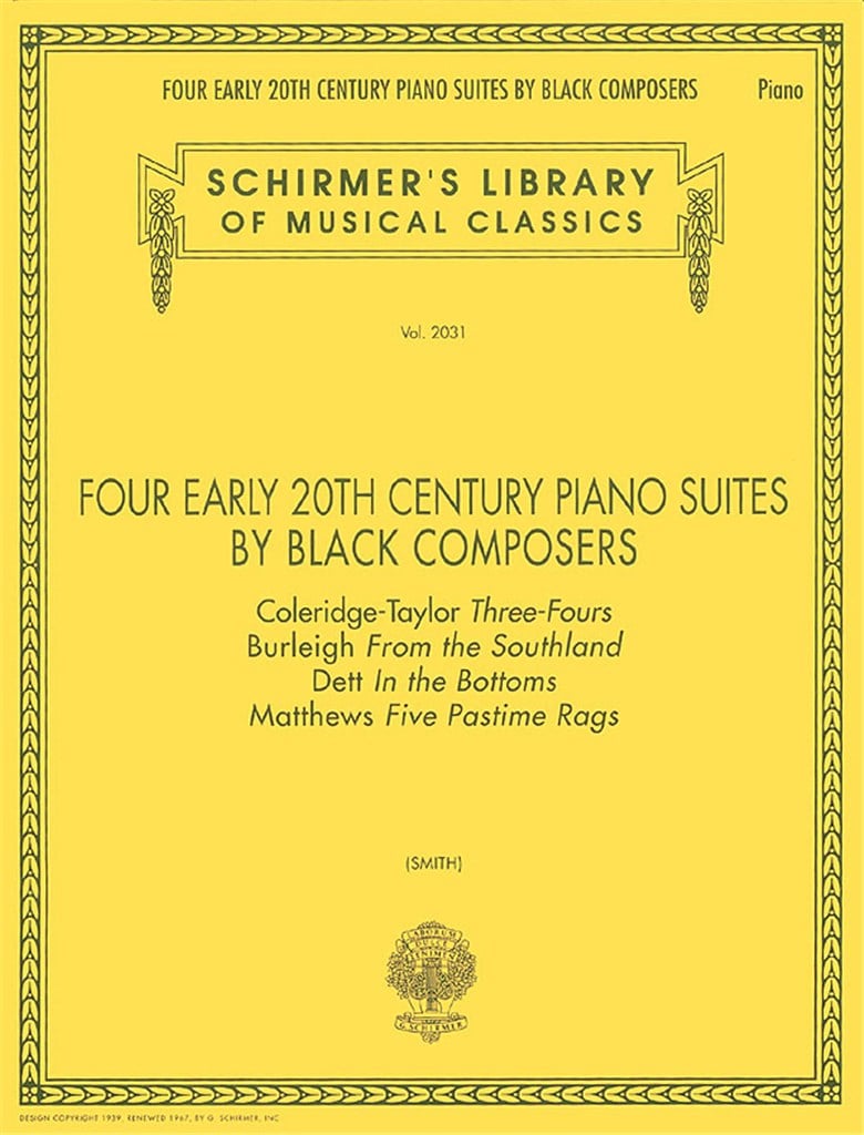Four Early 20th Century Piano Suites