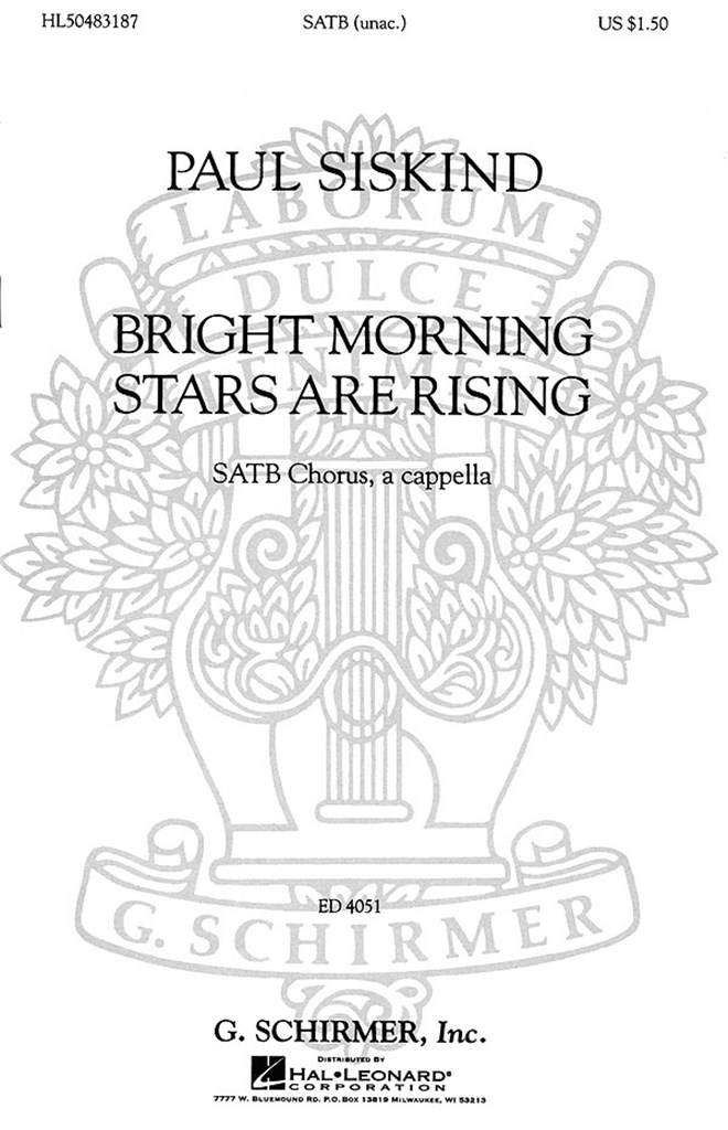 Bright Morning Stars are Rising