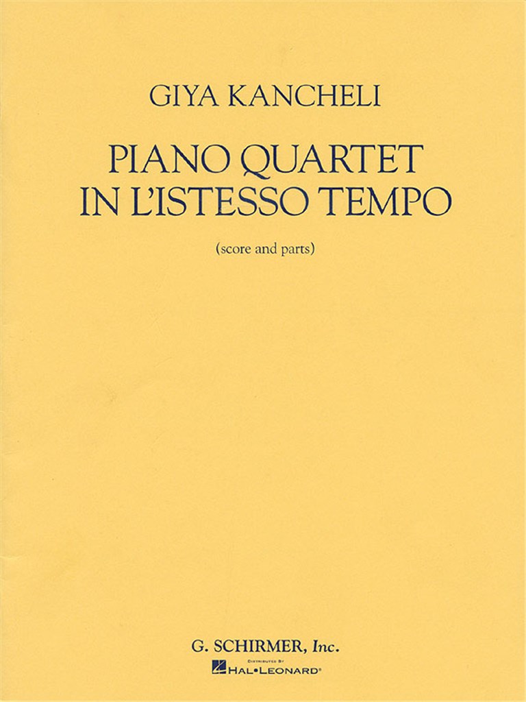 Piano Quartet in L'Istesso Tempo