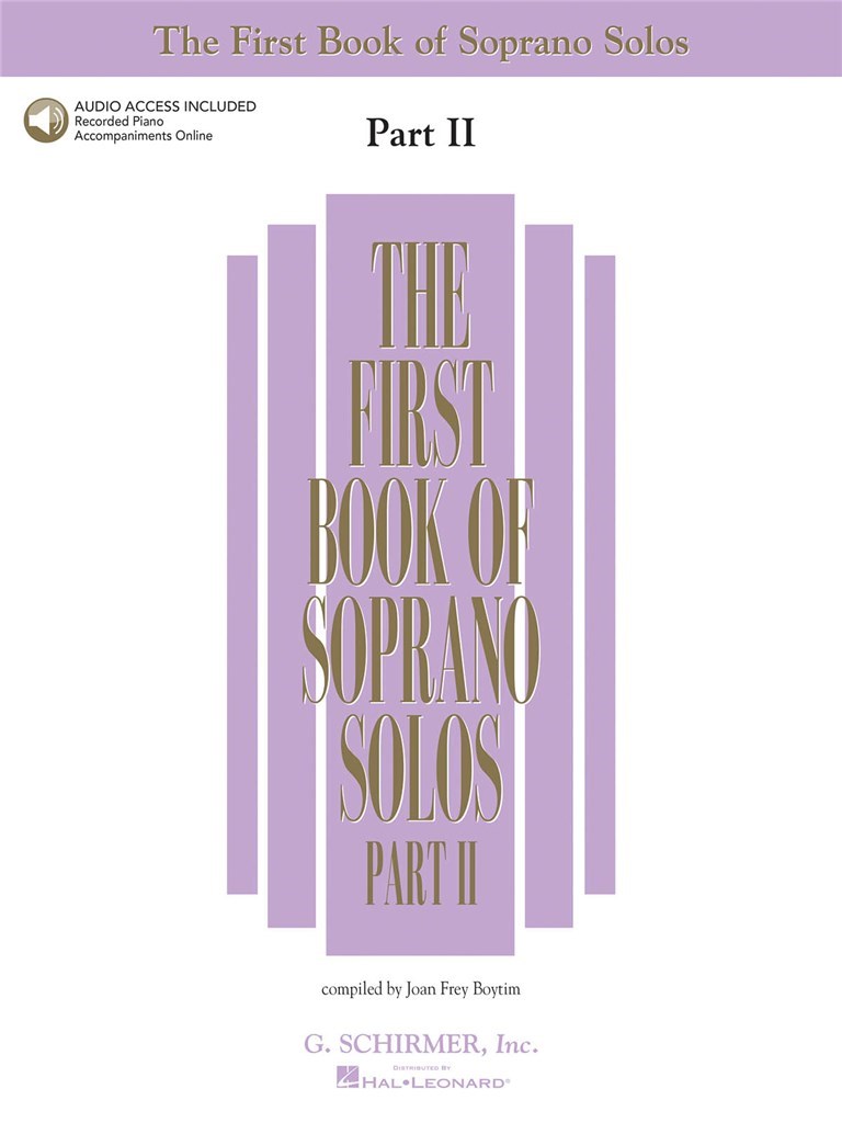 The First Book of Soprano Solos - Part II