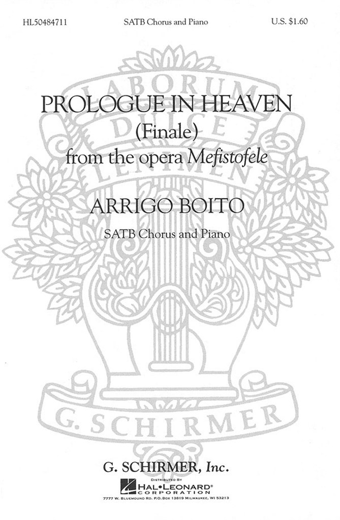 Prologue in Heaven (Finale from Mefistofele)