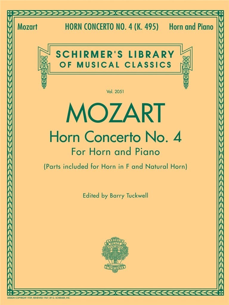 Concerto No. 4, K. 495