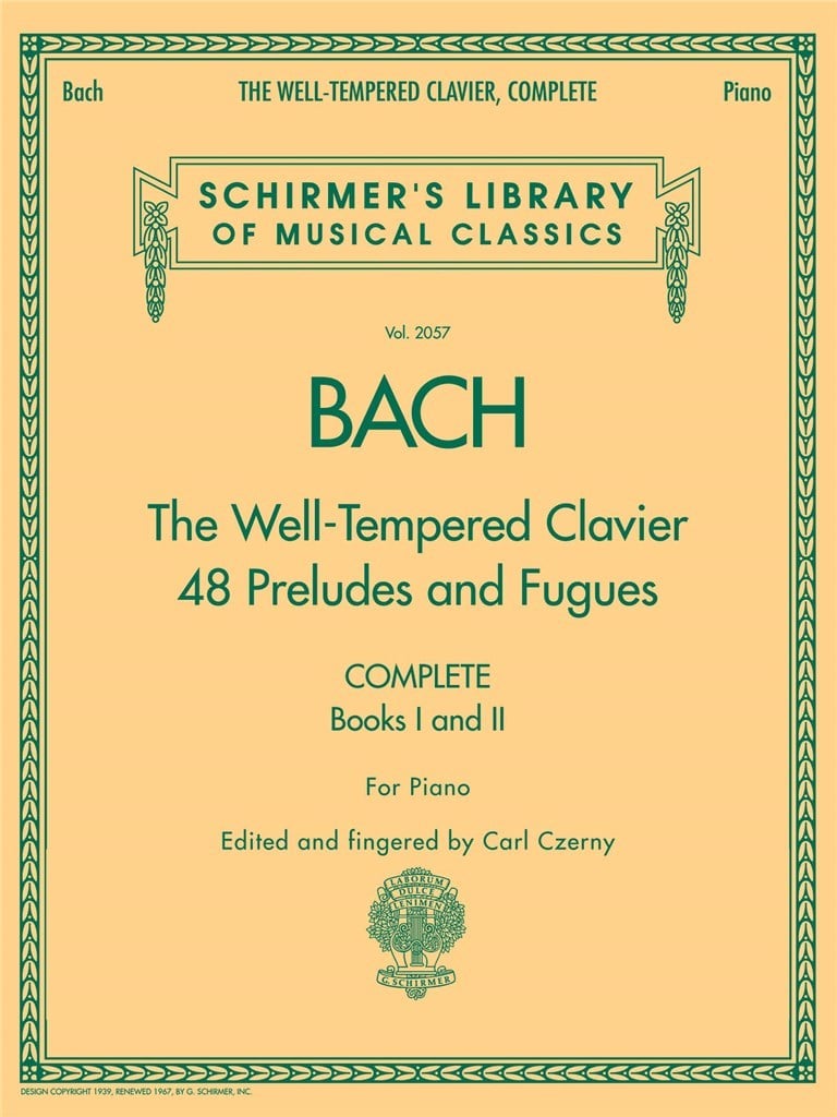 The Well-Tempered Clavier, 48 Preludes and Fugues