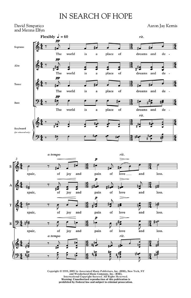 Choral Movements from Garden of Light