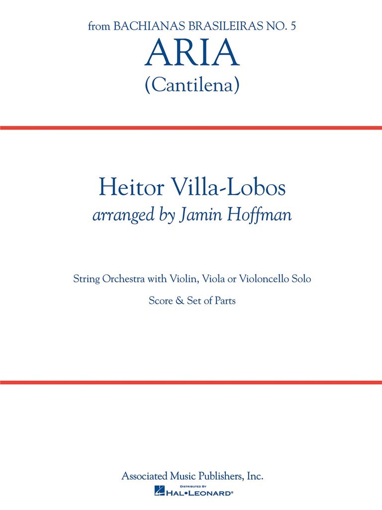 Aria (Cantilena from Bachianas Brasileiras No. 5)