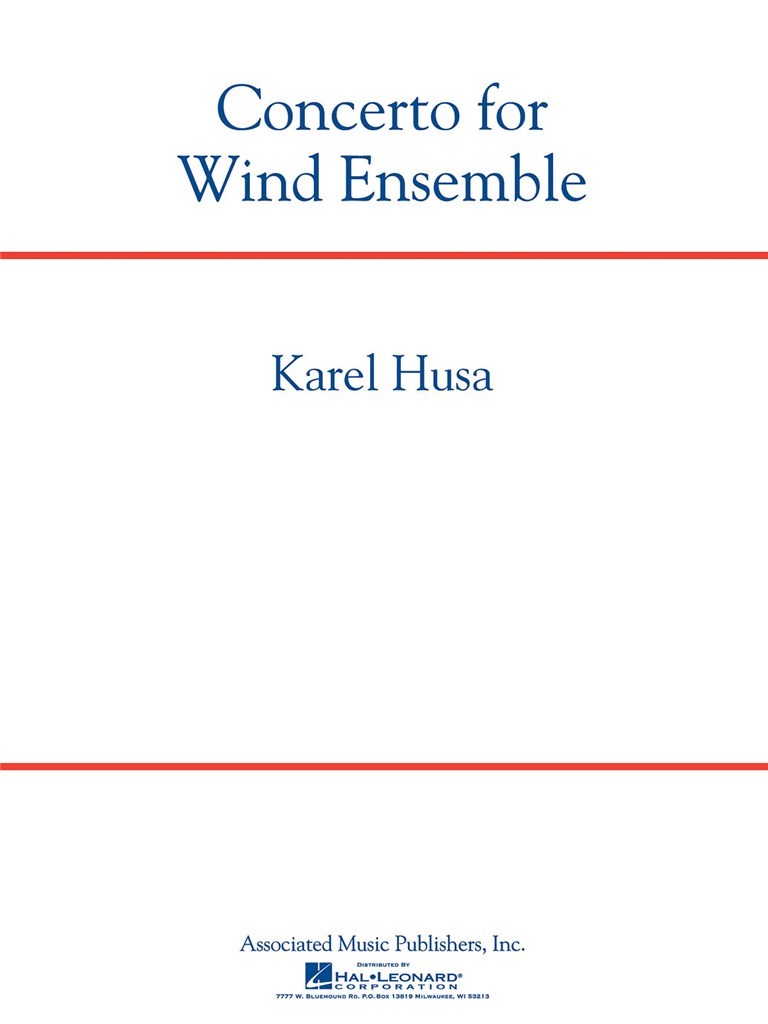 Concerto For Wind Ensemble Score (Rev. 2008)