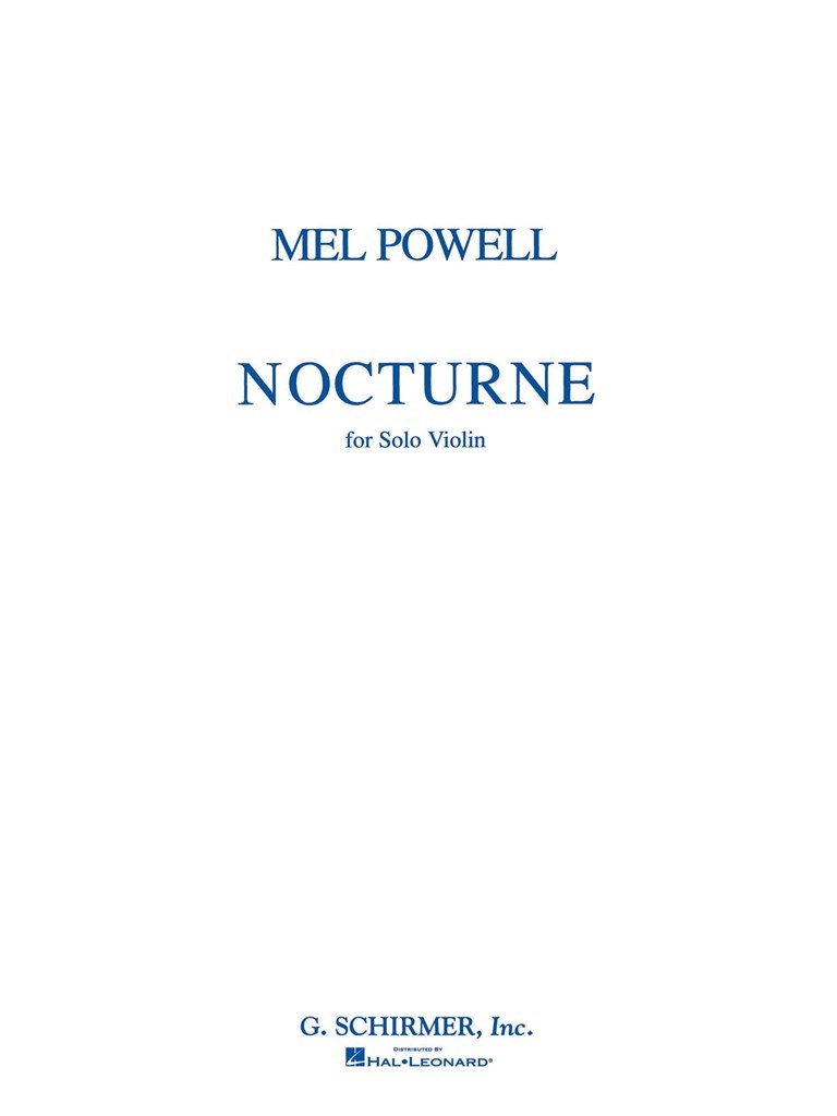 Nocturne Op. 54, No. 4
