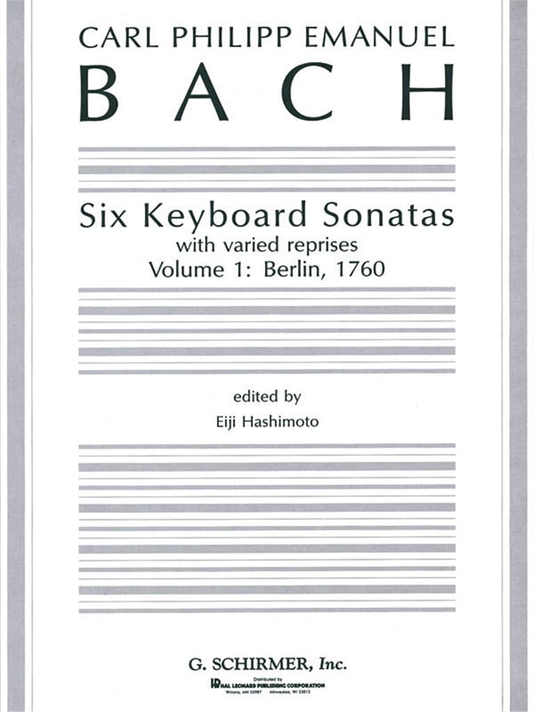 Six Keyboard Sonatas - Volume 1: Berlin, 1760