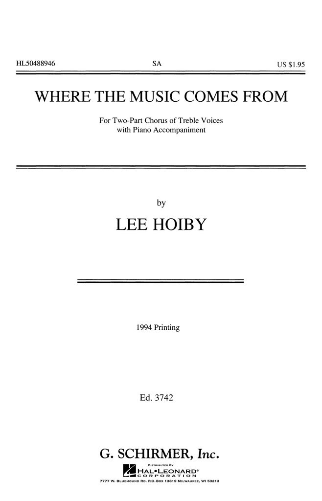 Where Music Comes From