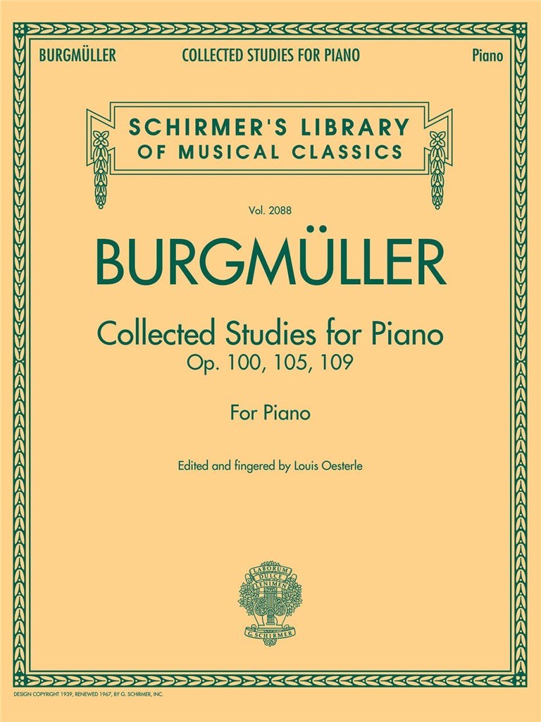 Collected Studies For Piano