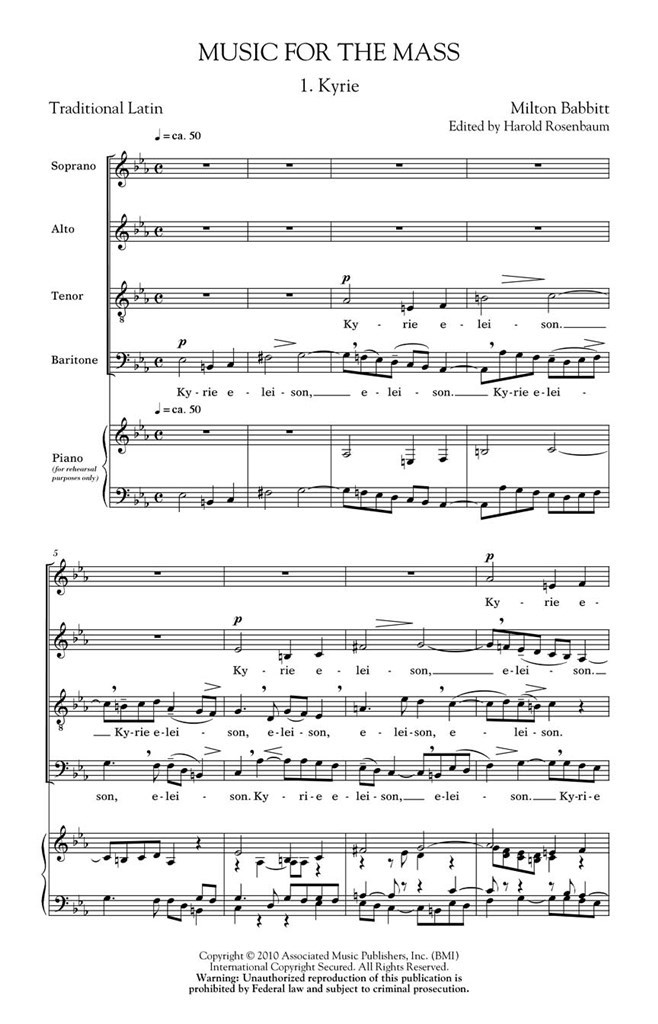 Music for the Mass