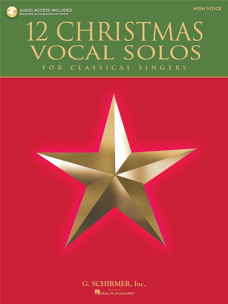 12 Christmas Vocal Solos (High Voice)