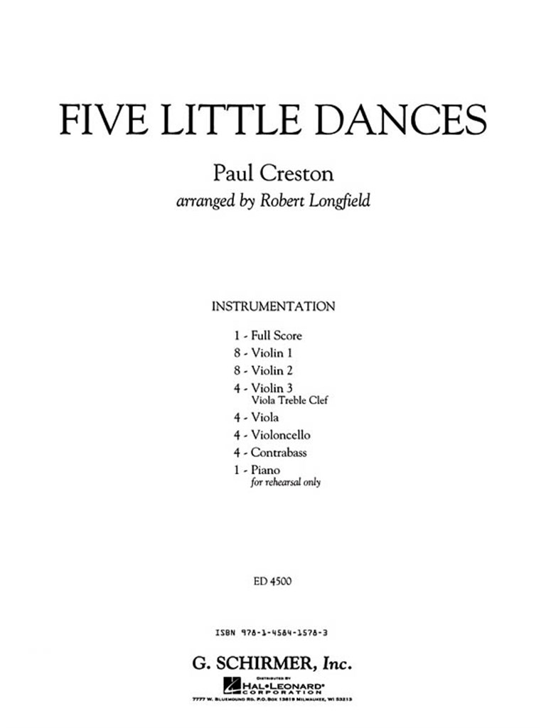 Five Little Dances