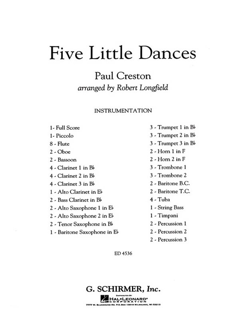 Five Little Dances
