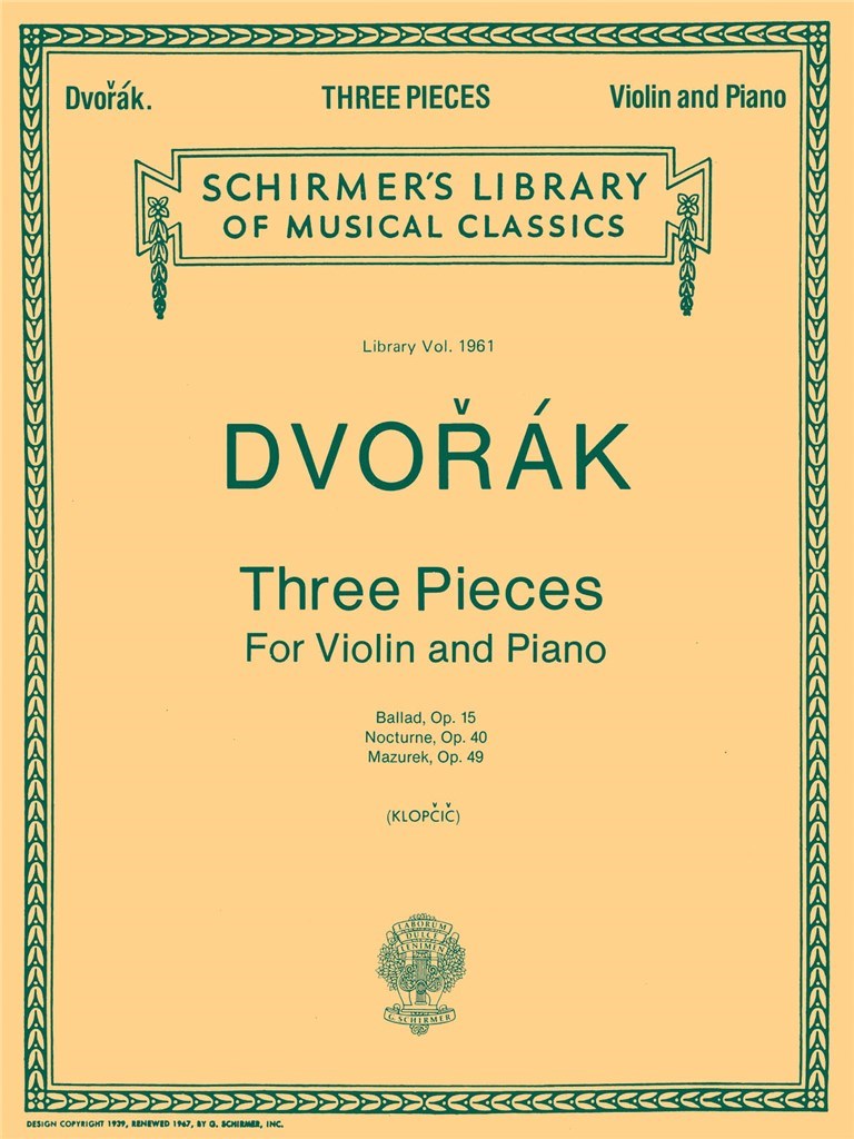 3 Violin Pieces