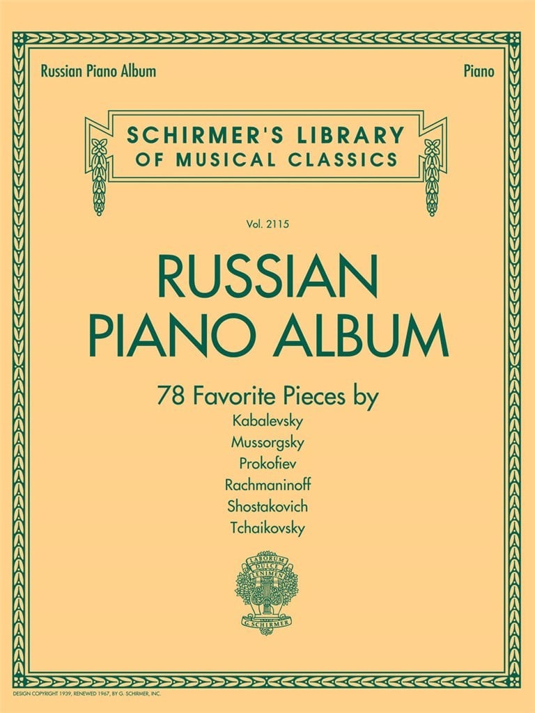 Russian Piano Favorites